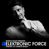 Elektronic Force Podcast 212 with Marco Bailey