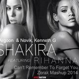 Argoon & Novik + Kenneth G + Shakira Ft Rihanna - Cant Remember To Forget You (Zorak Mashup 2014)