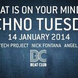 Minitech Project @ Beatclub, Amsterdam 14/01/2014 Techno Tuesday