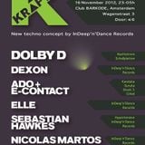 Nicolas Martos @ Barkode Amsterdam 16.11.2012 Organized by Kraft - Indeep'n'dance records