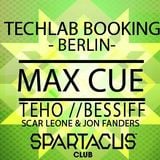 Warm-up Techlabooking party w/ Max Cue, Teho, Van Did & Bessiff @ Spartacus Club (28/11/14)