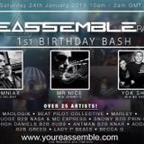YOUreassemble 24.1.15. 1st birthday bash