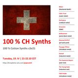 100 % Swiss Synths, 19. 4. 2016; Popscotch radio