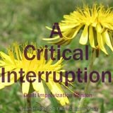 A Critical Interruption <Draft Improvization>