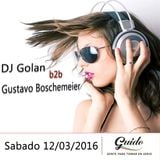 DJ Golan b2b Gustavo Boschemeier @ Guido (12-03-2016)