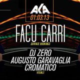 FACU CARRI en Ciudad Este & Aka djlounge // Parte I // 01marz 2013