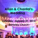 Allan & Chantal's Wedding - January 31, 2015 - Part 2
