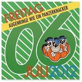 Flowzirkus - Panzerknacker mit Panzerfahrzeug aus Porzellan