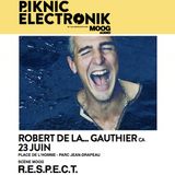 Robert De La... Gauthier At Piknik Elektronique R.E.S.P.E.C.T. June 23rd 2013 (Montreal, Canada)