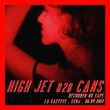 HIGH JET b2b CΛNS @ La Gazette/Cluj/06.04.2013 - recorded on tape