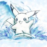 Pikachu's Surfing Lesson