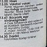 Csak fiataloknak!Komjáthy György kívánságműsora. Utolsó adás. 1993. 04.24. Petőfi rádió. 13.47-14.30