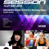 2014.12.27 Session 13th Anniverssary @ Womb Tokyo 1F