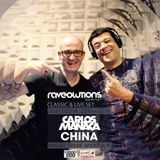 CHINA & CARLOS MANAÇA @ RAVEOLUTIONS RADIO SHOW