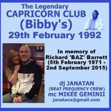 Bibby's Capricorn Club 29th February 1992