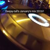 Deejay-tall's january's mix 2016
