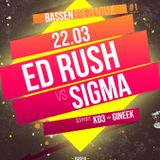 KD3 - Live @ Basen with Ed Rush & Sigma (22.03.2014)