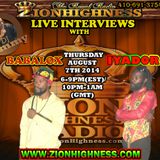 BABALOX LIVE INTERVIEW WITH DJ JAMMY ON ZIONHIGHNESS RADIO 080714