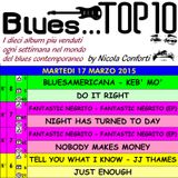 BLUES TOP 10 - Martedi 17 Marzo 2015 (cluster 2)