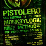 Zmayo vs Pelks - live dj set - Pistolero - AKC Medika - 13-11-2010