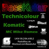 Basskultur - Technicolour, Komatic & MC Mike Romeo In The Mix