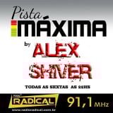 1º Bloco do Programa Pista Máxima em 09/10/2015 Deep House Por Alex Shiver com Locução de Laércio