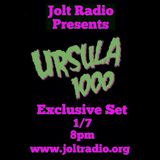 Ursula 1000 live in Studio Interview and Mix