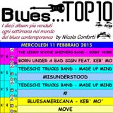BLUES TOP 10 - Mercoledi 11 Febbraio 2015 (cluster 3)
