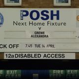 PoshPoscript v Crewe Alexandra & PoshPrelude v Barnsley