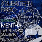 Mentha b2b D-Operation Drop + Murk & Shiva Guestmix - Subaltern Radio 26/11/15