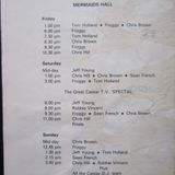 CHRIS HILL,ROBBIE VINCENT,FROGGY & CO,LIVE AT CAISTER No3 SUNDAY 20th APRIL 1980 FINALE