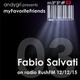 Fabio Salvati @ on radio RushFM 12/12/15