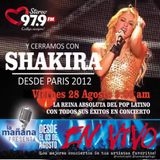 28-08-15 - #LaMañanaPresenta #ENVIVO #Shakira #DesdeParis2012