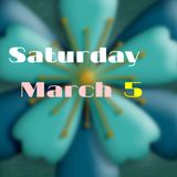 Saturday March5