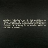 The Theory of Nothing