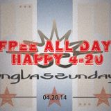SUNGLASS SUNDAYS PREVIEW OPENING on 4/20 - that means tomorrow teaser with Leonardo Lee