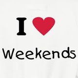getting ready for the weekend
