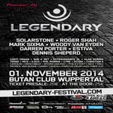 Roger Shah - Live At Legendary Festival, Butan Club (Wuppertal, Germany) - 01-Nov-2014