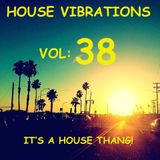 HOUSE VIBRATIONS VOL 38 IT'S A HOUSE THANG!