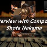 Designing Music NOW Podcast - Episode 7 - Producer, Composer, Guitarist Shota Nakama