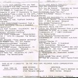 International audio compilation - side B - 3RIOTAPES 1983