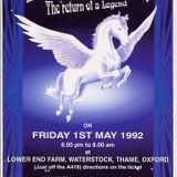 Grooverider Mythology:The Return of a Legend May 1st 1992