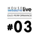 HOUSE live SESSIONS - DJ Zeff x D Rich (trumpet & percussions) Podcast #03