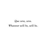 que sera S?ra