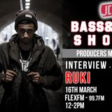 Bass&8s Show - DJ JDen interviews DJ Ruki (Flex fm 99.7fm)