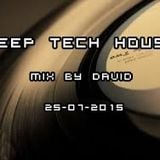 Deep Tech House Mix By David 25-07-2015