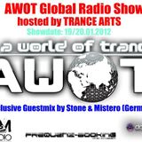 AWOT 16.01.2012 Trance Arts and Stone&Mistero In the Mix