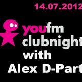 YouFM Clubnight with Alex D-Part - 14.07.2012