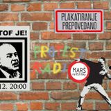 Plakatiranje prepovedano 12.12.2012: Protests