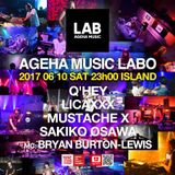 Q'hey Live MIx at AGEHA MUSIC LABO, ageHa, July 2017